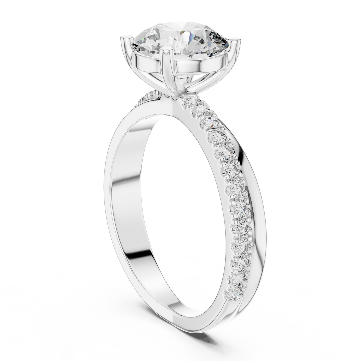2.41 CT IGI Certified Engagement Ring