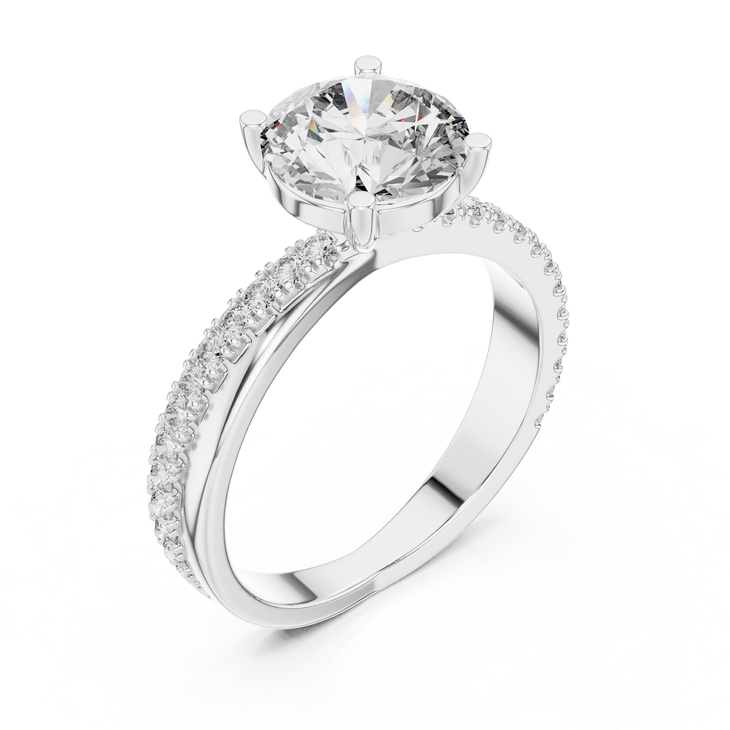 2.41 CT IGI Certified Engagement Ring