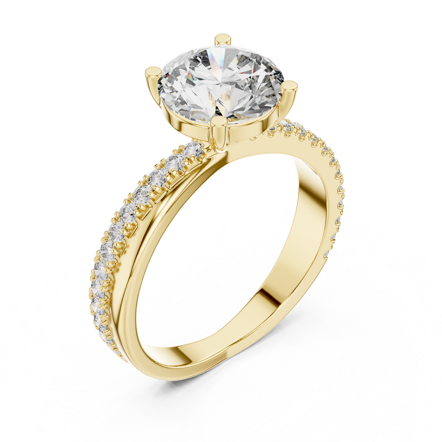 2.41 CT IGI Certified Engagement Ring