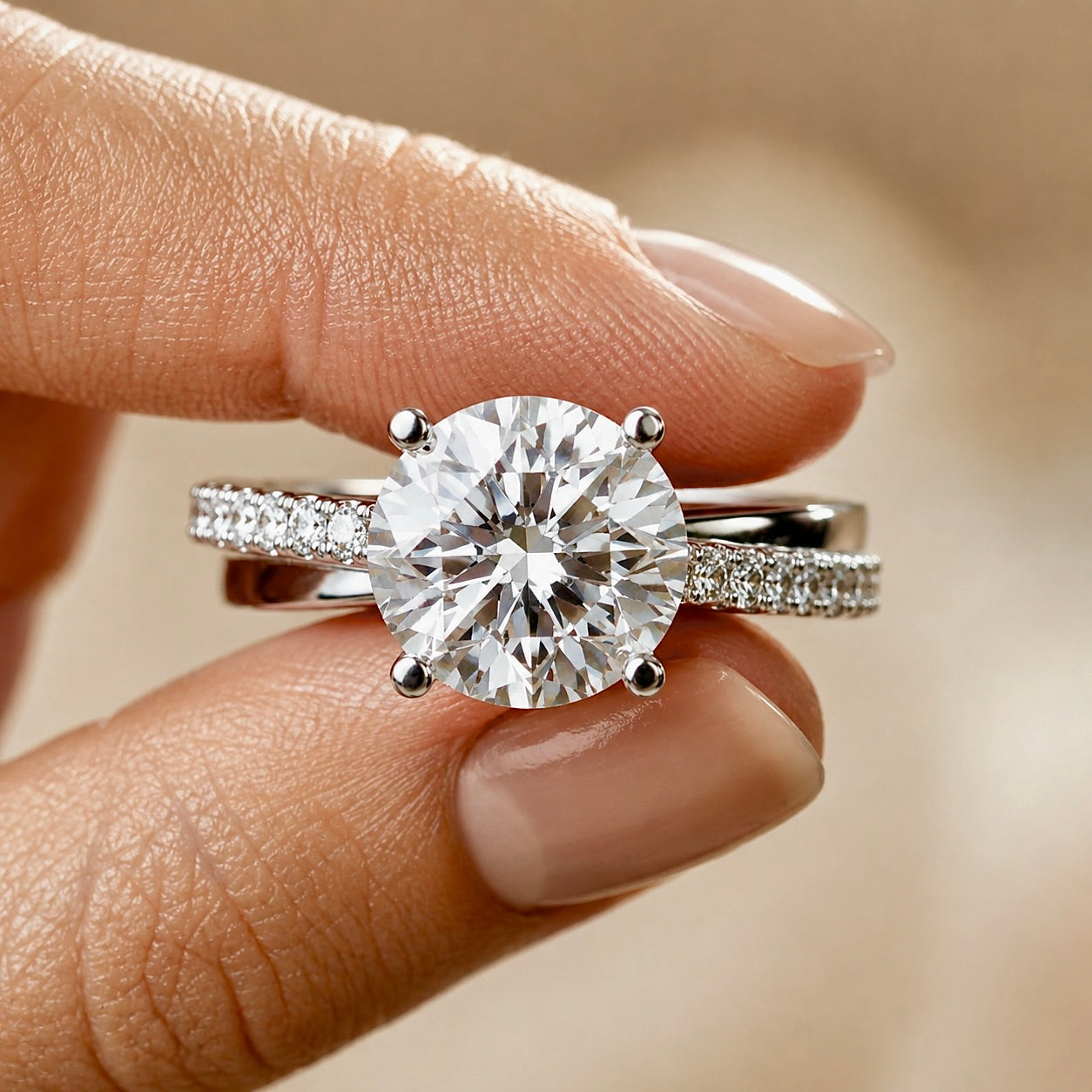2.41 CT IGI Certified Engagement Ring