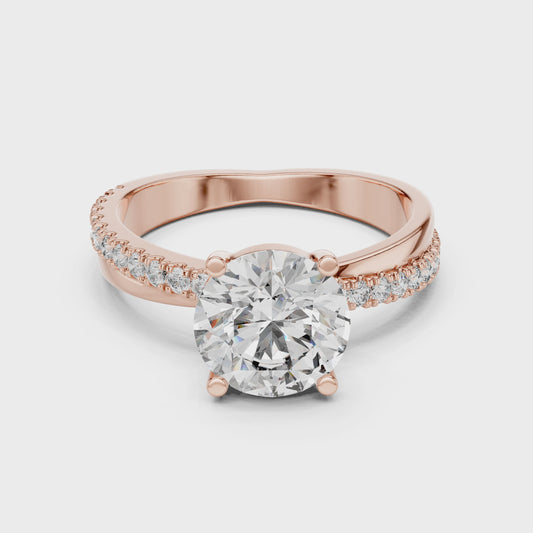 2.41 CT IGI Certified Engagement Ring